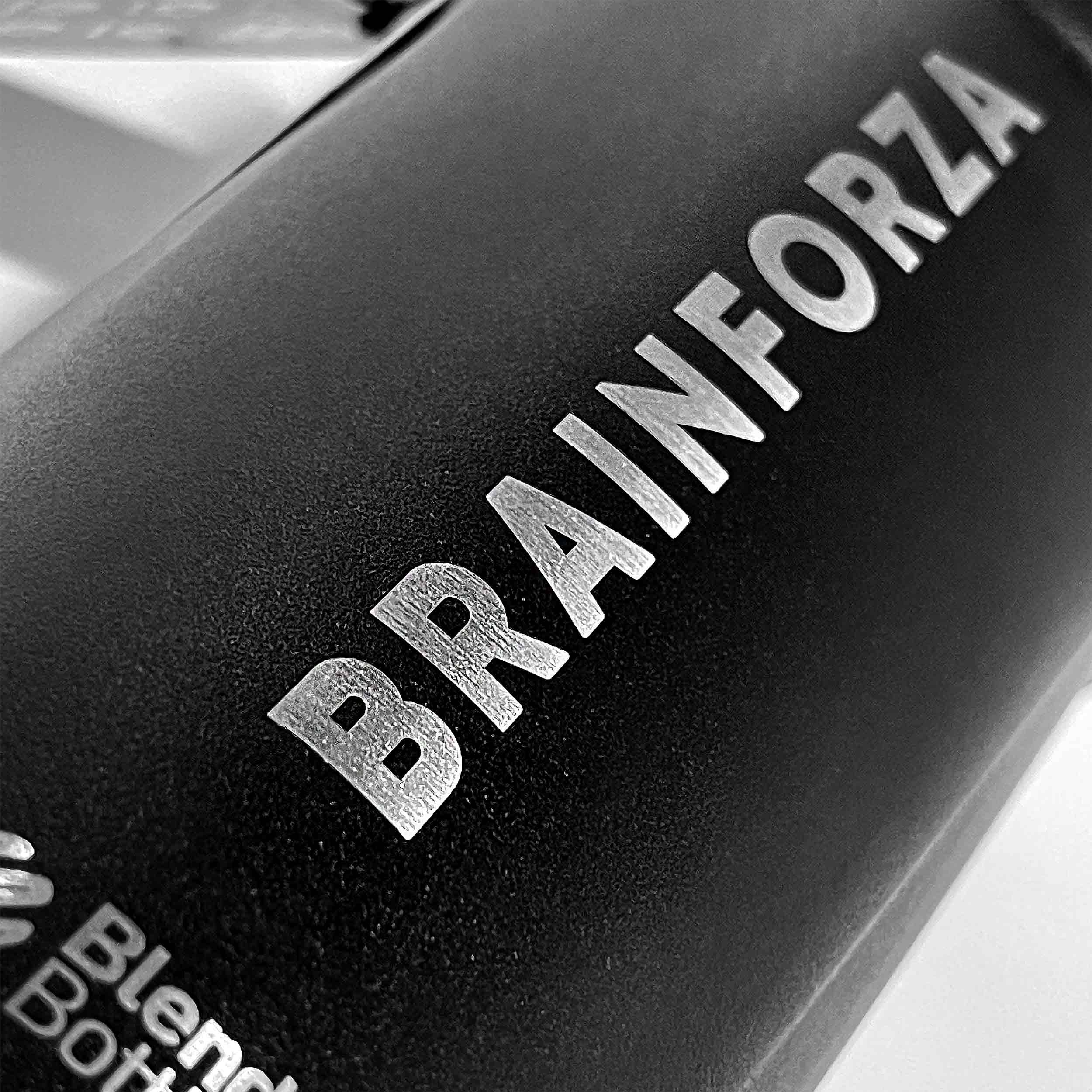 Brain Forza Stainless Steel 240z Branded Blender Bottle Titan Accessory