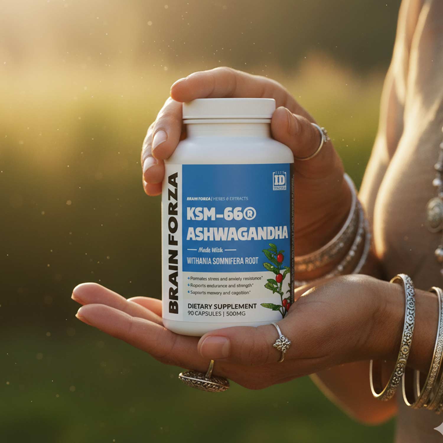 Brain Forza KSM-66® Ashwagandha Root, 90 Capsules – Brain Forza®