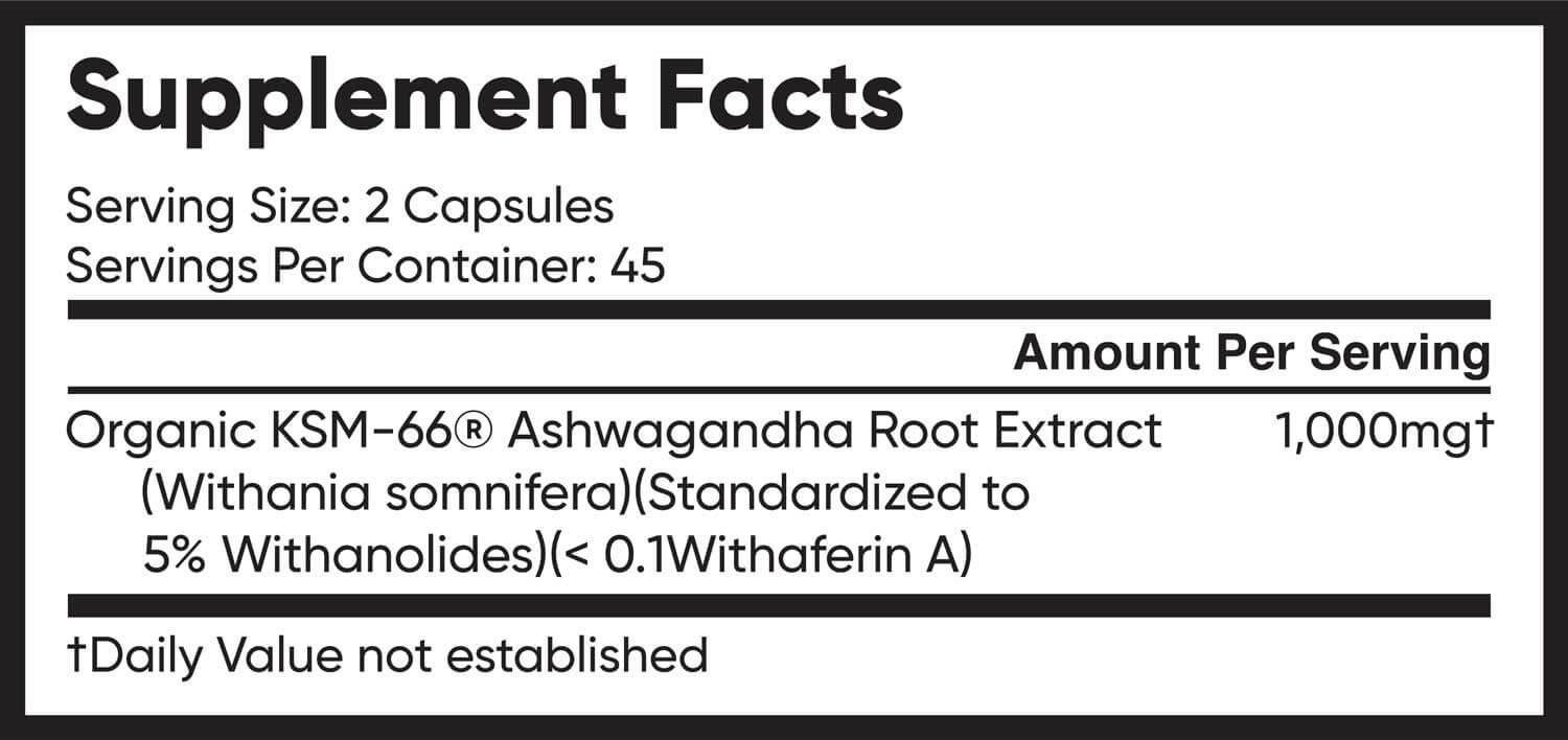 Brain Forza KSM-66® Ashwagandha Root, 90 Capsules – Brain Forza®