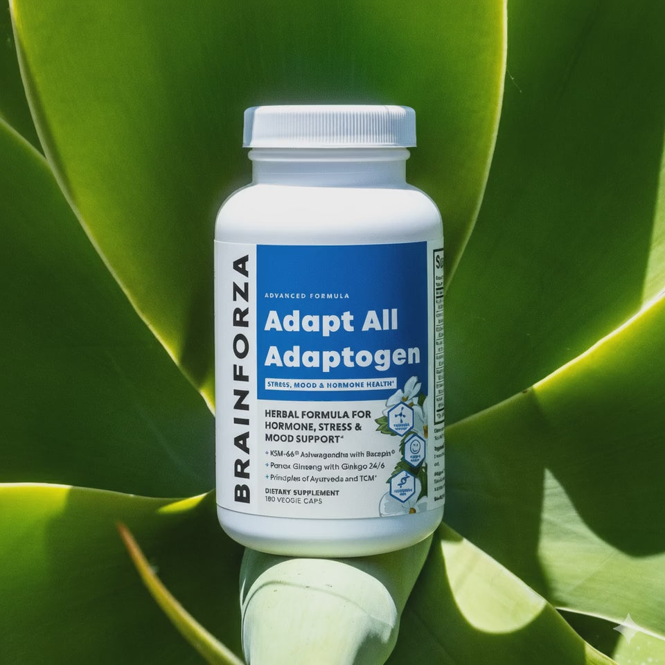 Brain Forza Adapt All Adaptogen, 180 Capsules – Brain Forza®